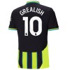 Maglia ufficiale Manchester City Grealish 10 Trasferta 2024-25 per Uomo